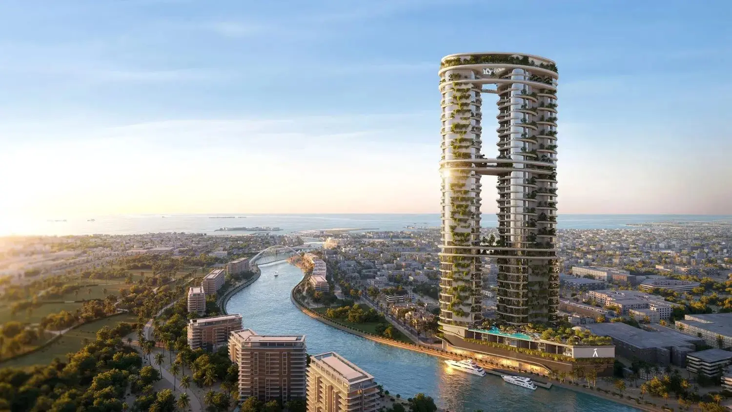 Canal-Front Luxury Towers in Al Wasl, Next to Business Bay