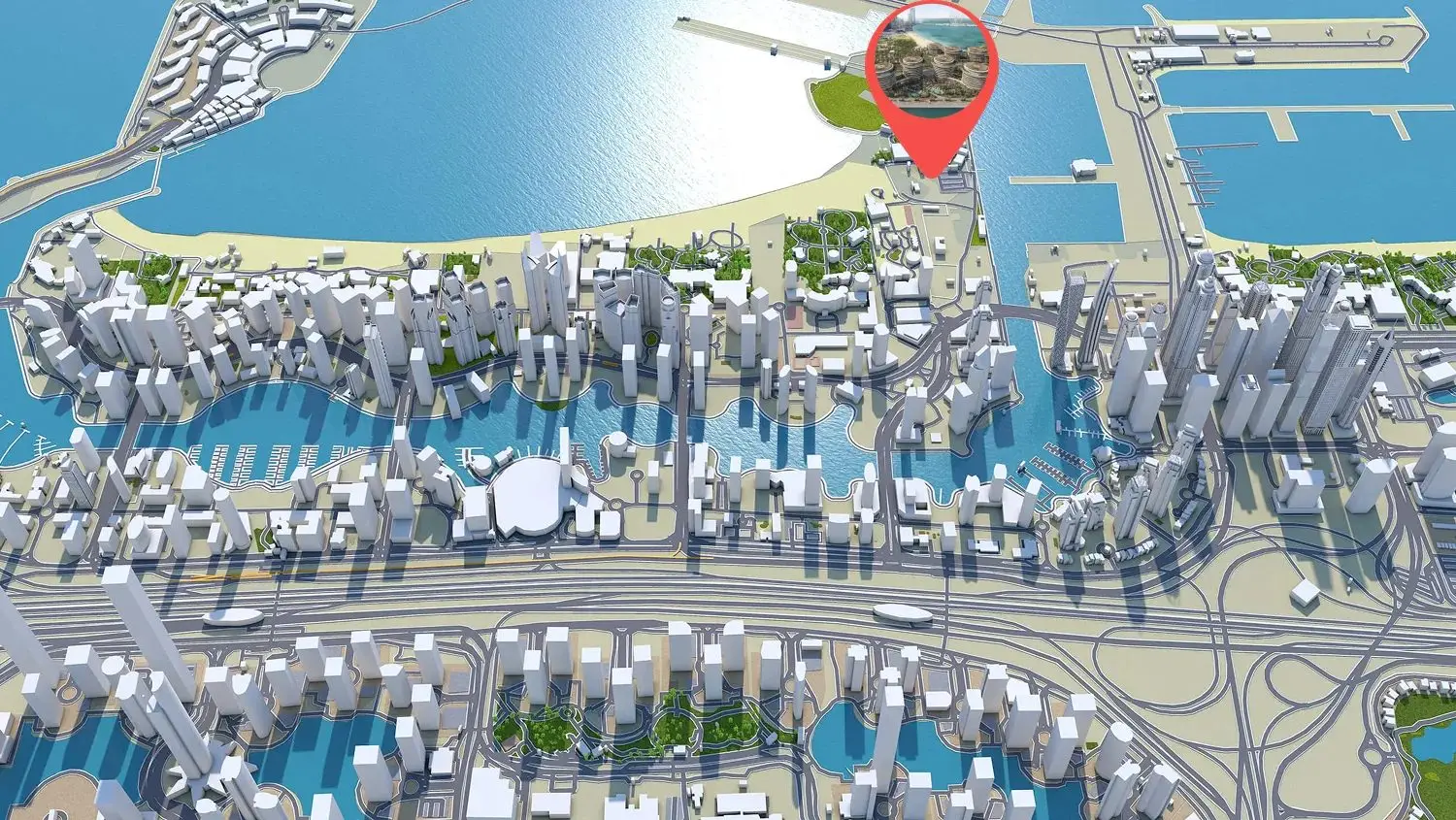Residences Dubai Beach EDITION — Master Plan Community | Profound Properties, Dubai