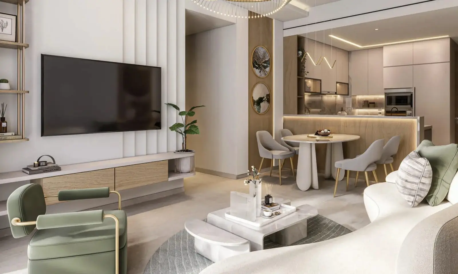 Two Bedroom and Study Apartments in Dubai South