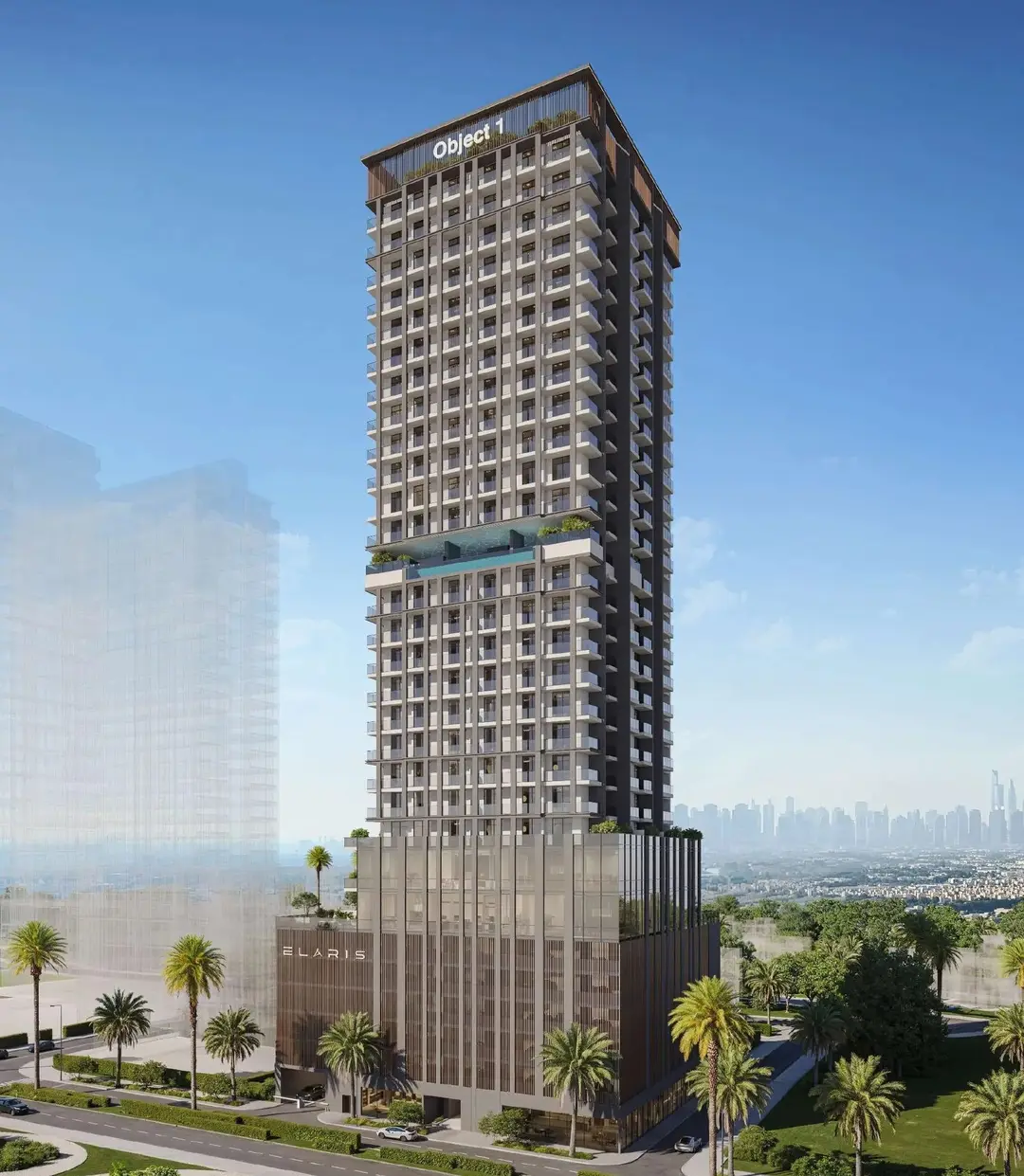 ELAR1S Rise — Swimming Pools — Infinity Swimming Pool — amenity | Profound Properties, Dubai