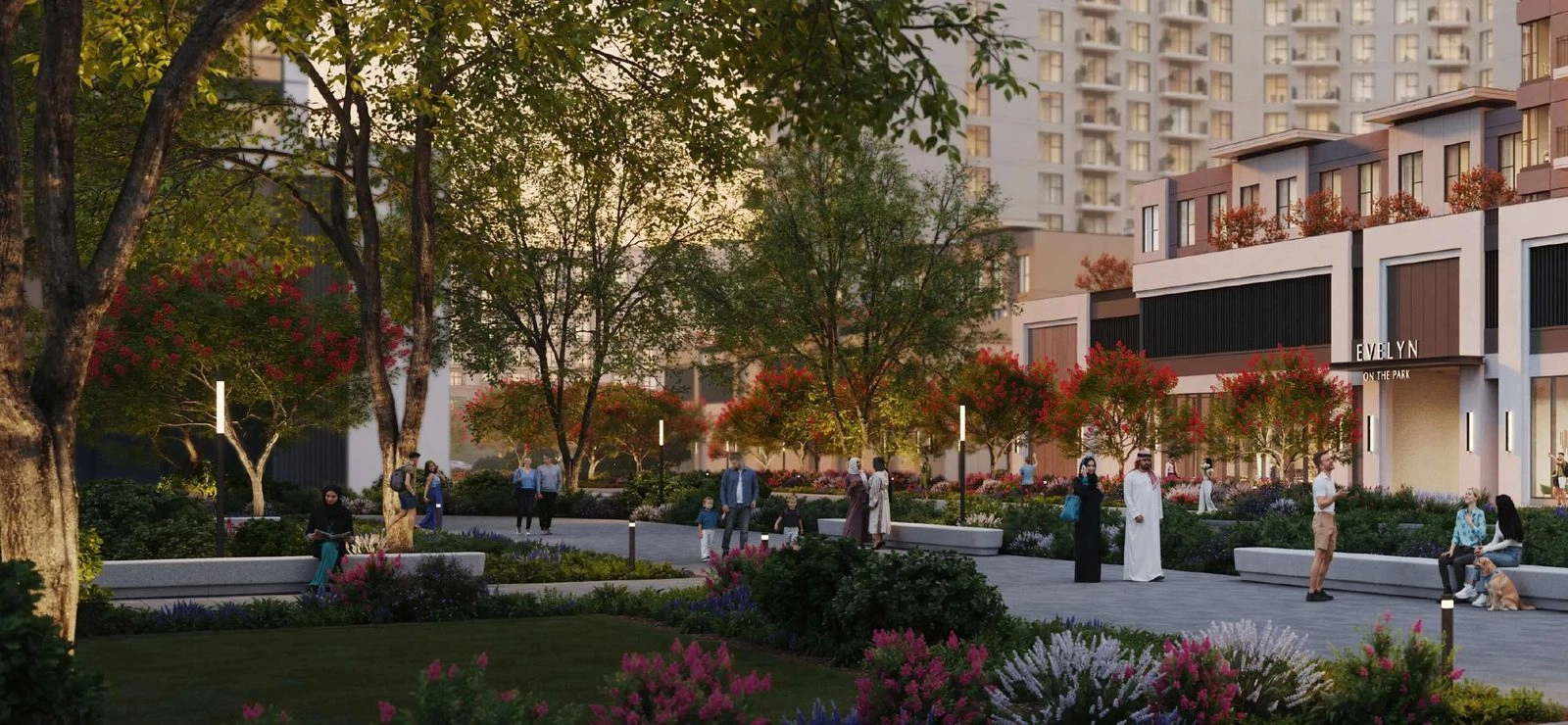 Evelyn on the Park — Garden View | Profound Properties, Dubai