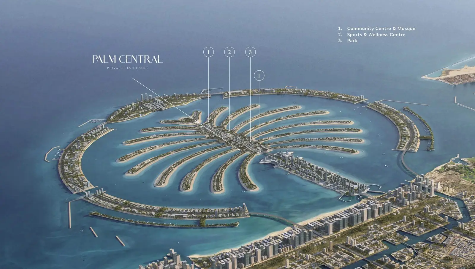 Palm Central Phase 2 — Master Plan Community | Profound Properties, Dubai