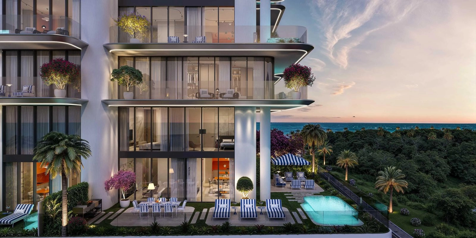 Villa Del Arte — Terrace Pool | Profound Properties, Dubai