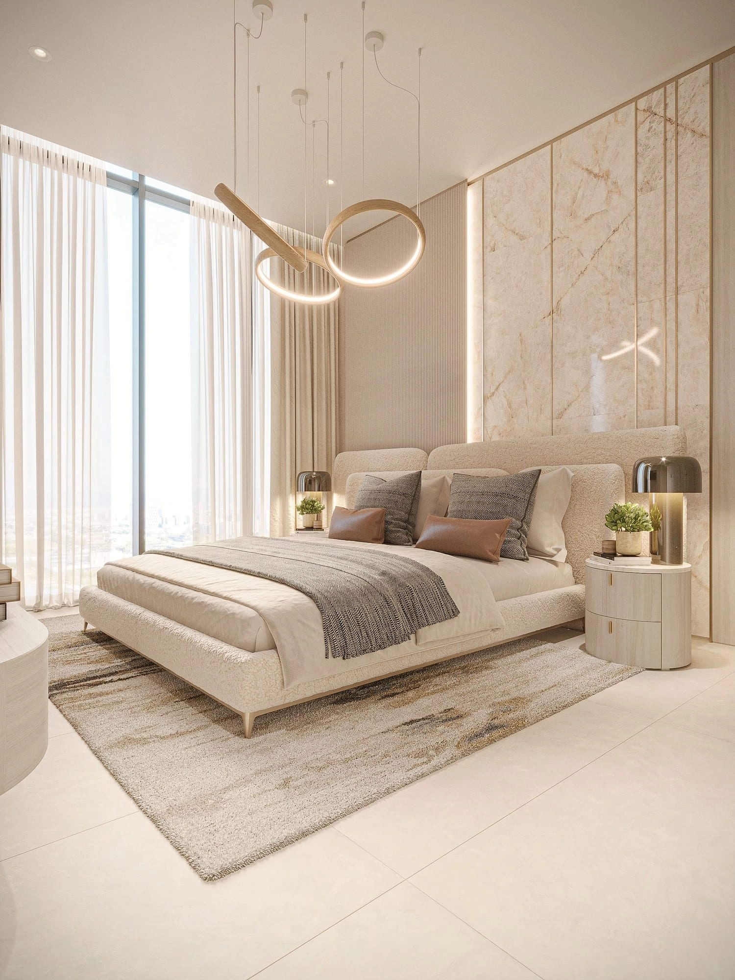 Floarea Skies — Bedroom Window View | Profound Properties, Dubai