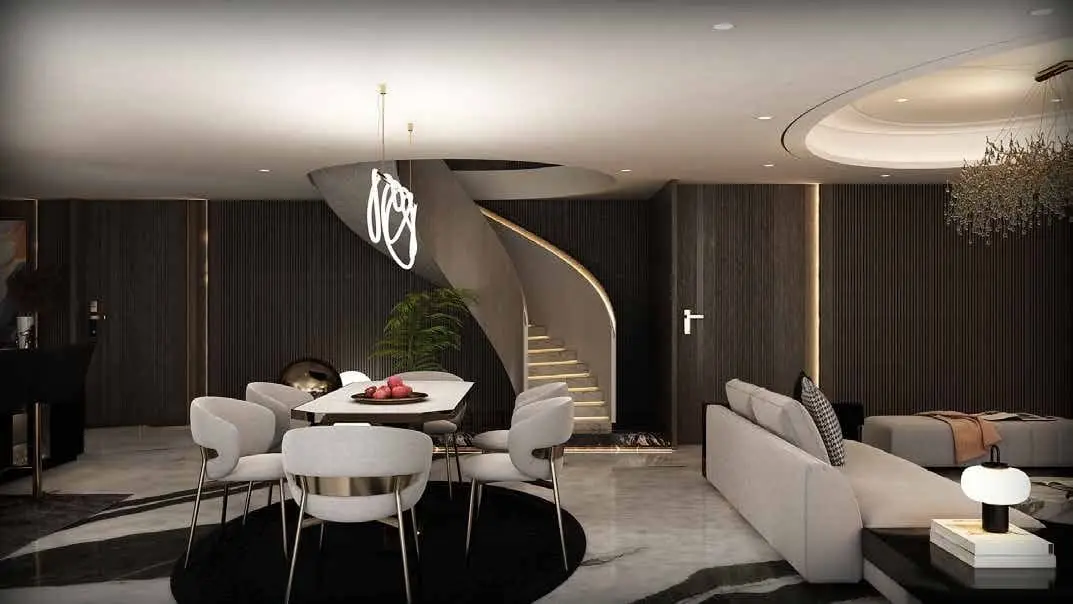 Furnished 2 Bedroom Duplex with a Roof Pool in JVC