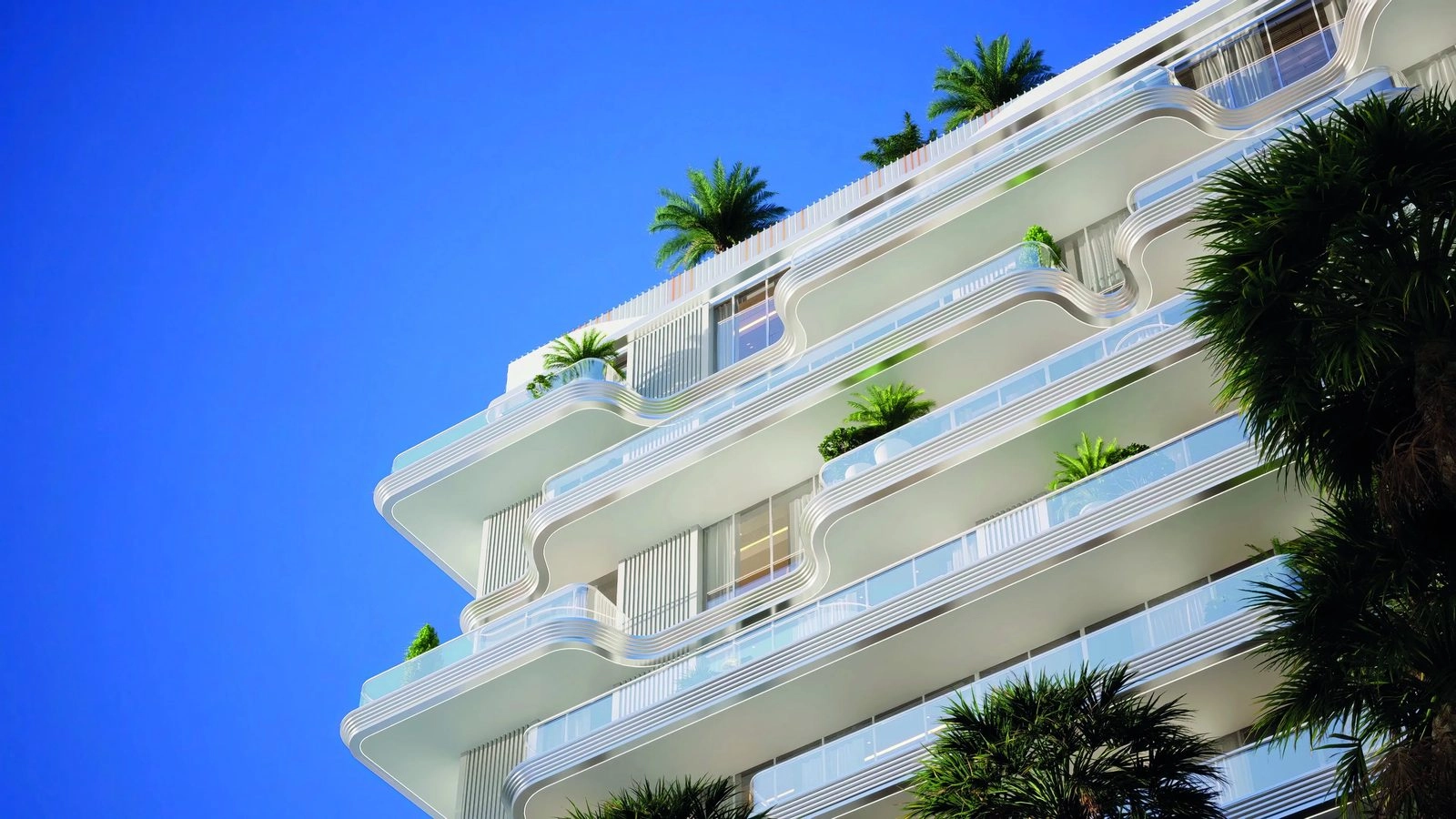 Meriden Beach Residences — Curved Balconies | Profound Properties, Dubai