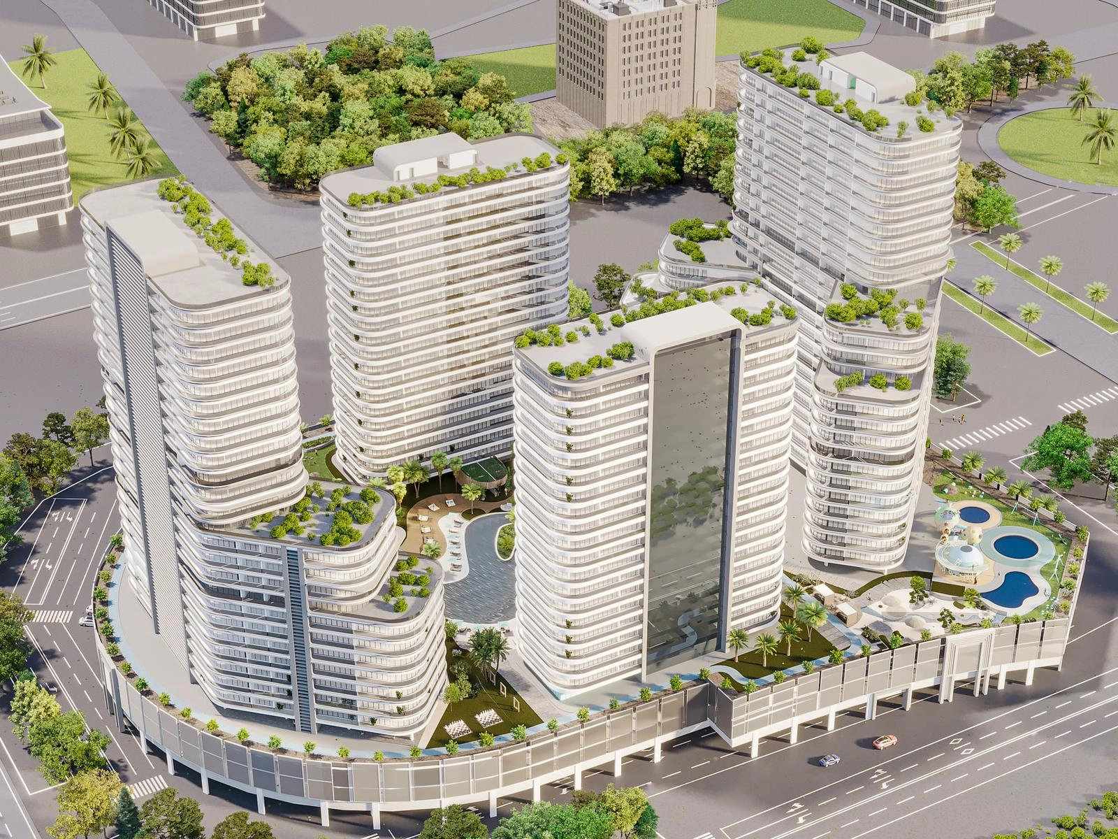The Central Downtown — Rooftop Gardens | Profound Properties, Dubai
