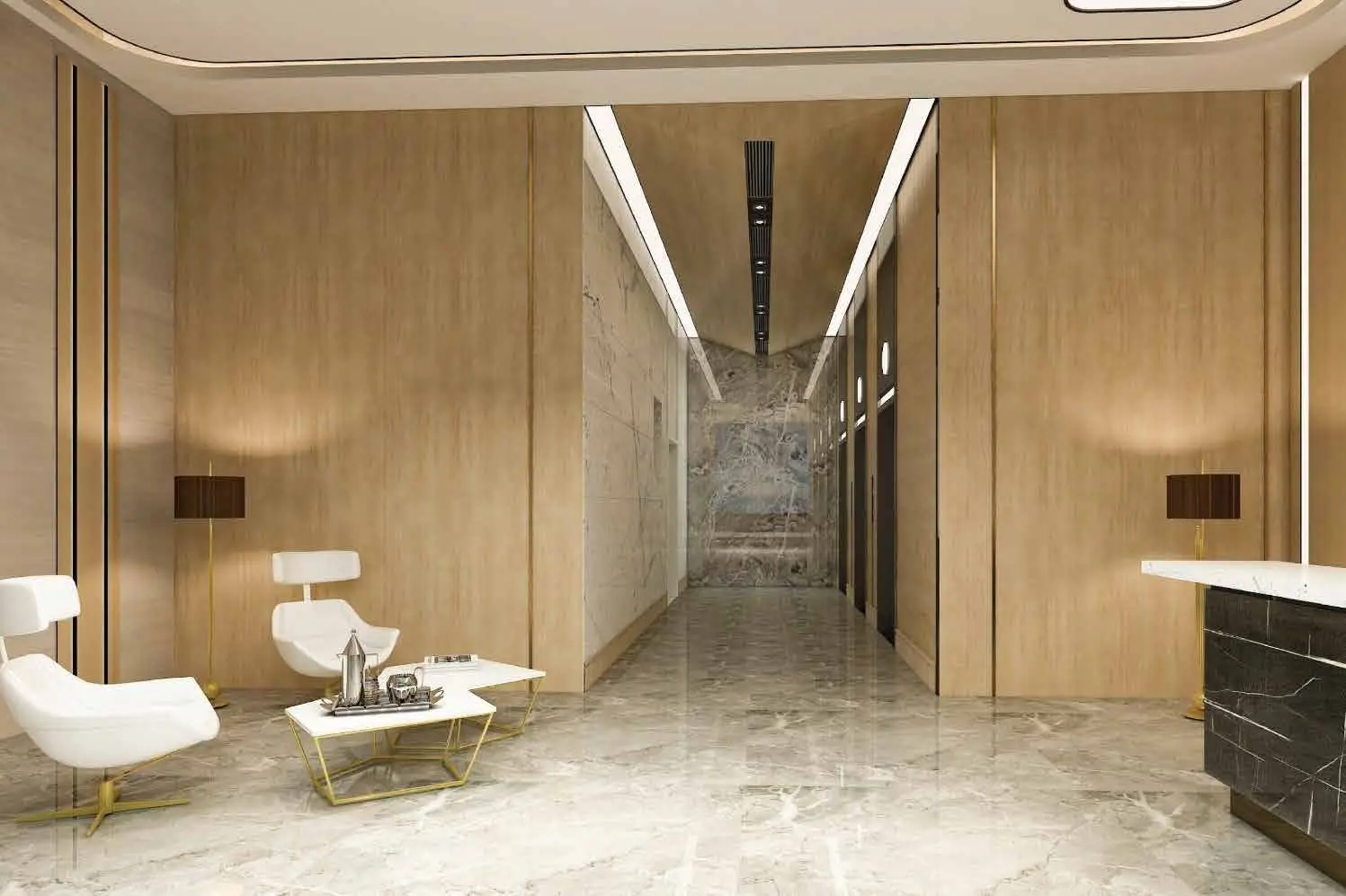 Pool, Gym and Zen Garden Amenities in JVC