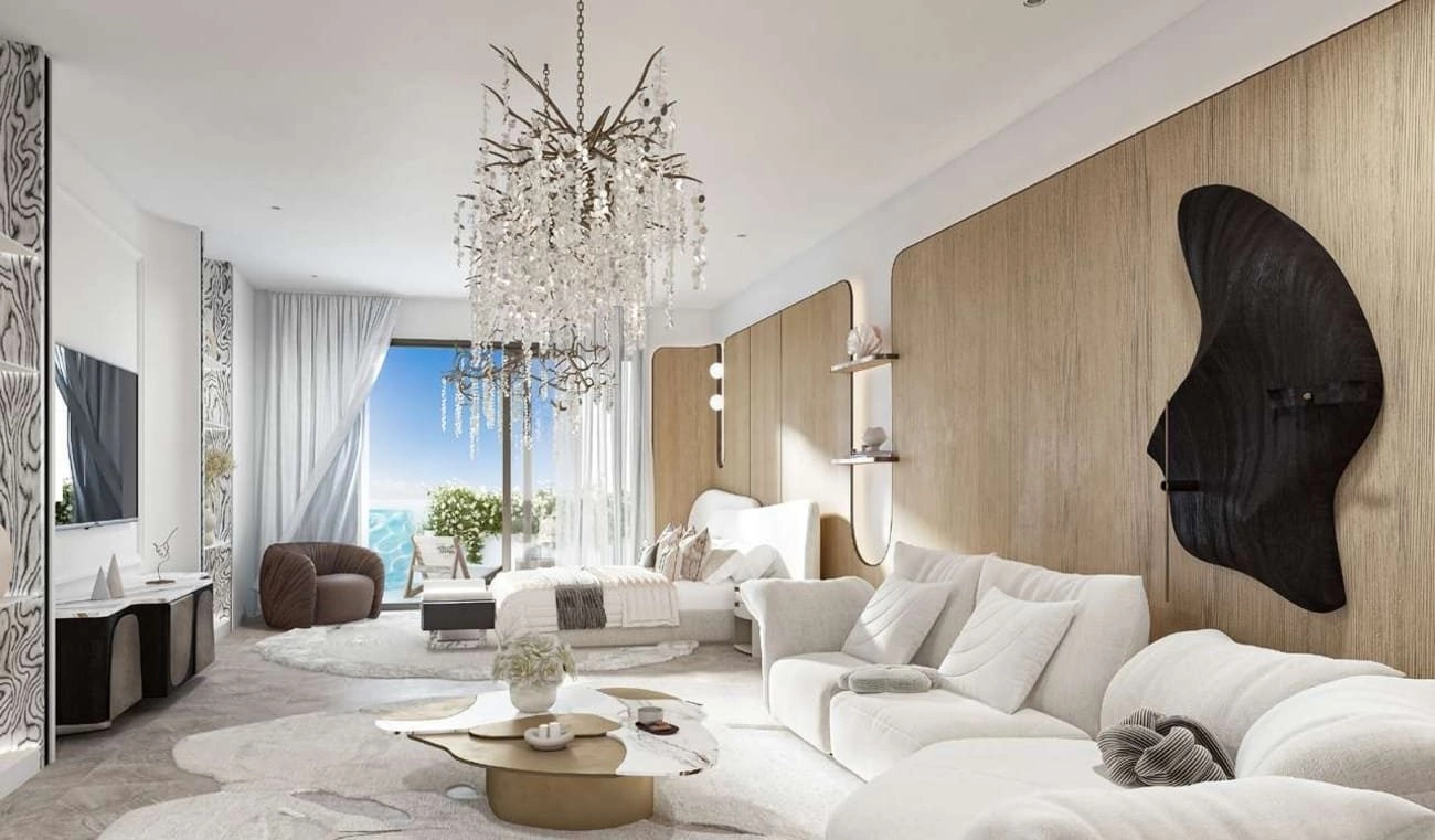 Weybridge Gardens 5 — Balcony Pool | Profound Properties, Dubai