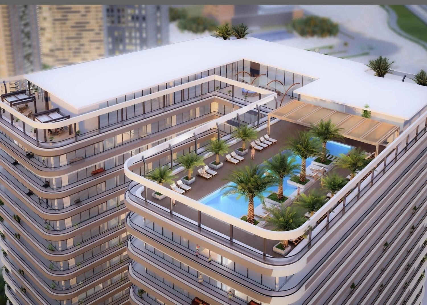 The Community Sports Arena — Rooftop Pool | Profound Properties, Dubai