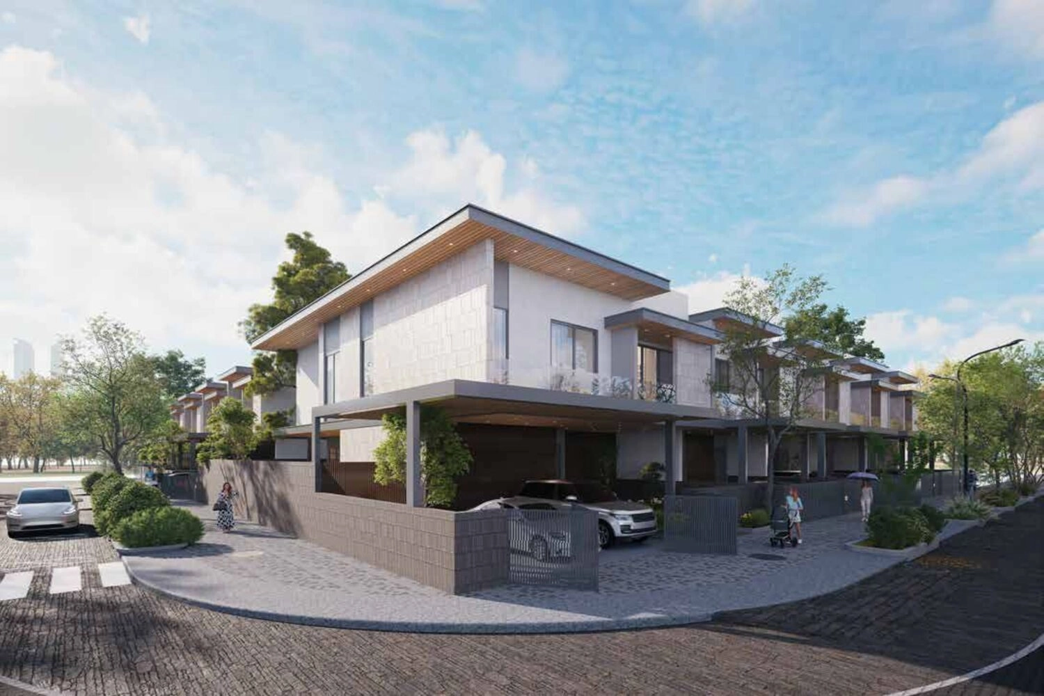 Pinewood Estate Homes — Community View | Profound Properties, Dubai