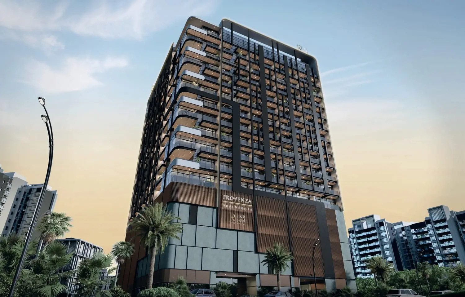 Podium and Rooftop Amenities in Jumeirah Village Circle