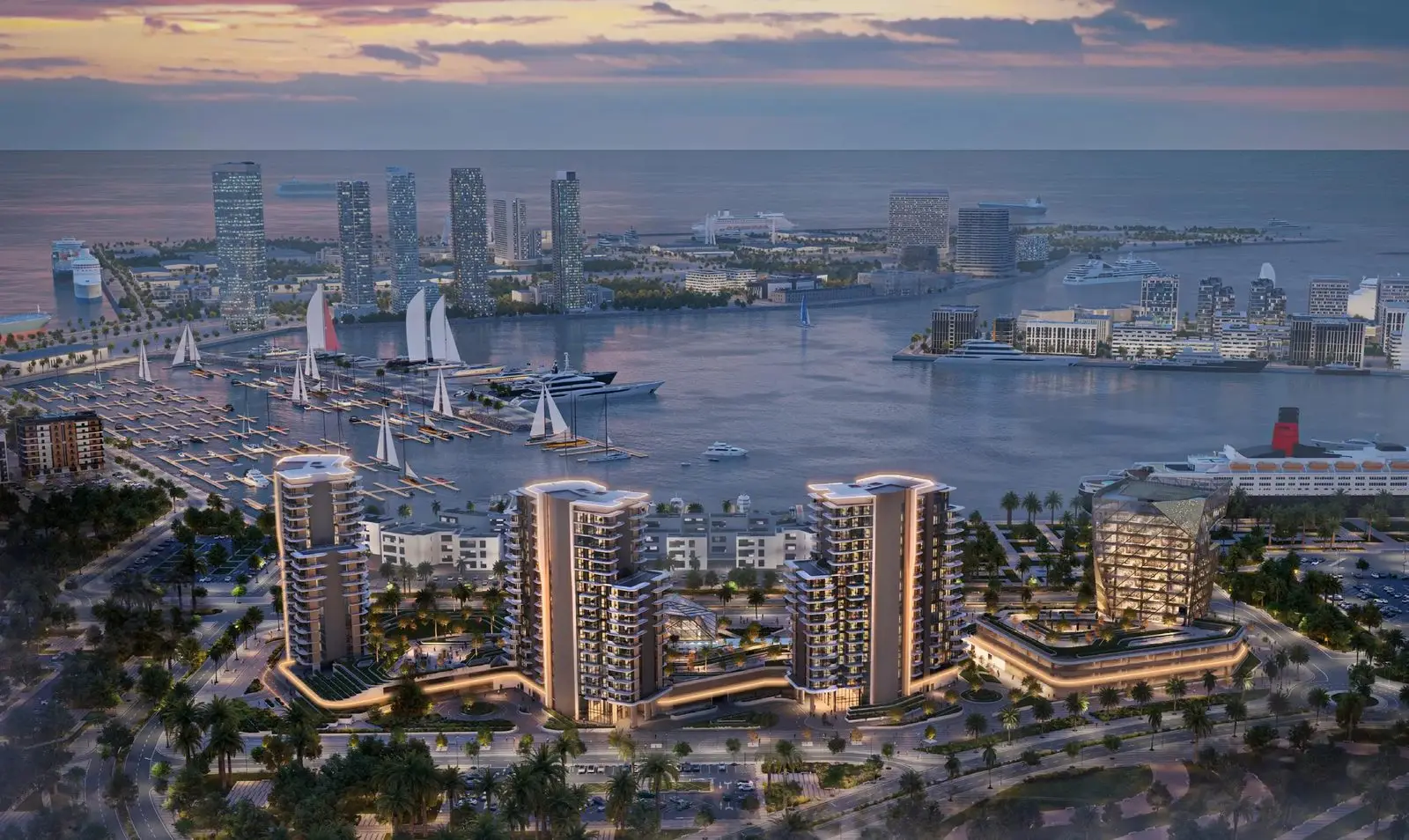 Mina Rashid Location and Links Across Old Dubai