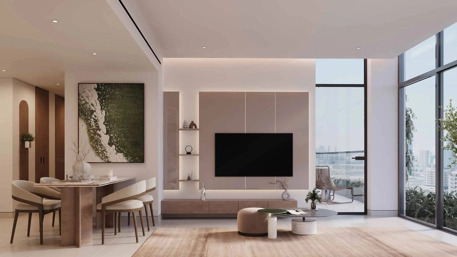 Enchante — Balcony Outlook | Profound Properties, Dubai