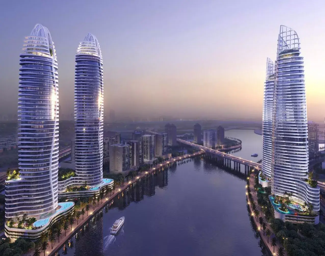 Erleben Sie opulentes Wohnen im Canal Crown, Business Bay
