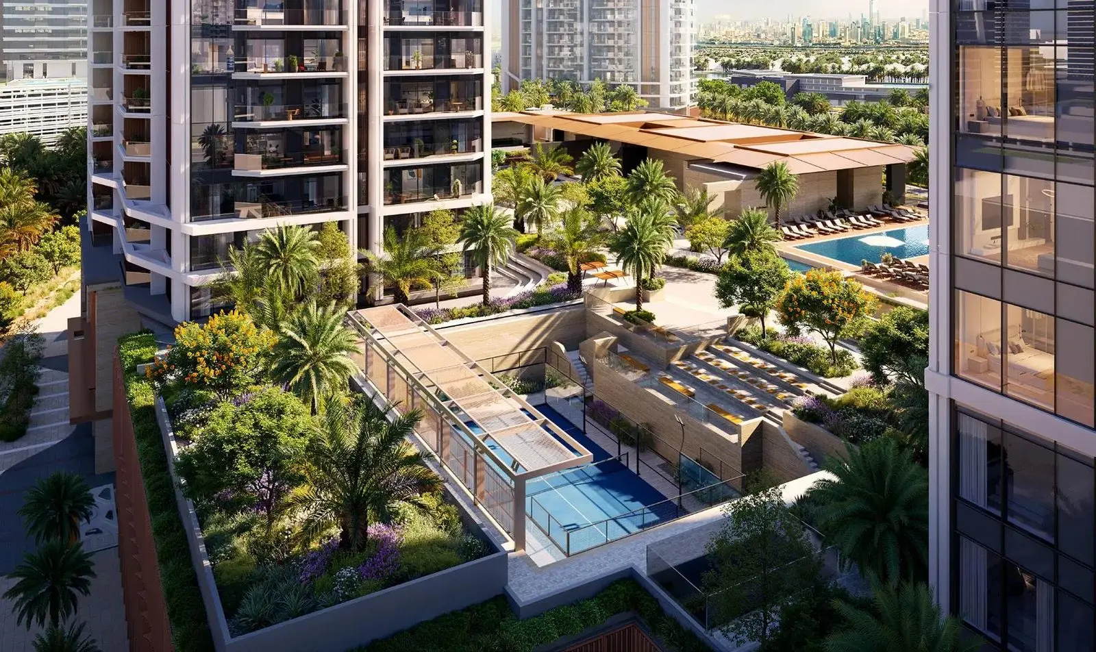 Clubs, Pools and Padel Courts at Eltiera Views