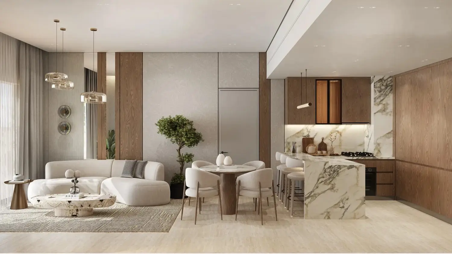 1, 2 and 3 Bedroom Apartments at Mayfair Nexus