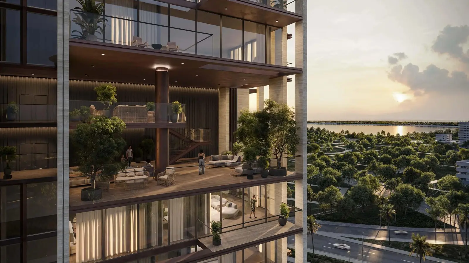 Pool Deck, Clubhouse and Sky Gardens at Sea Cliff