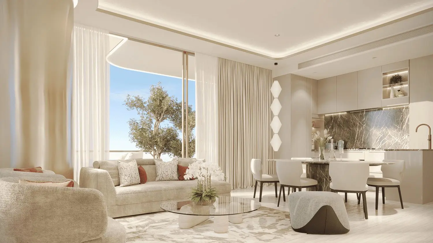 Furnished 2 and 3 Bedroom Apartments on Dubai Islands
