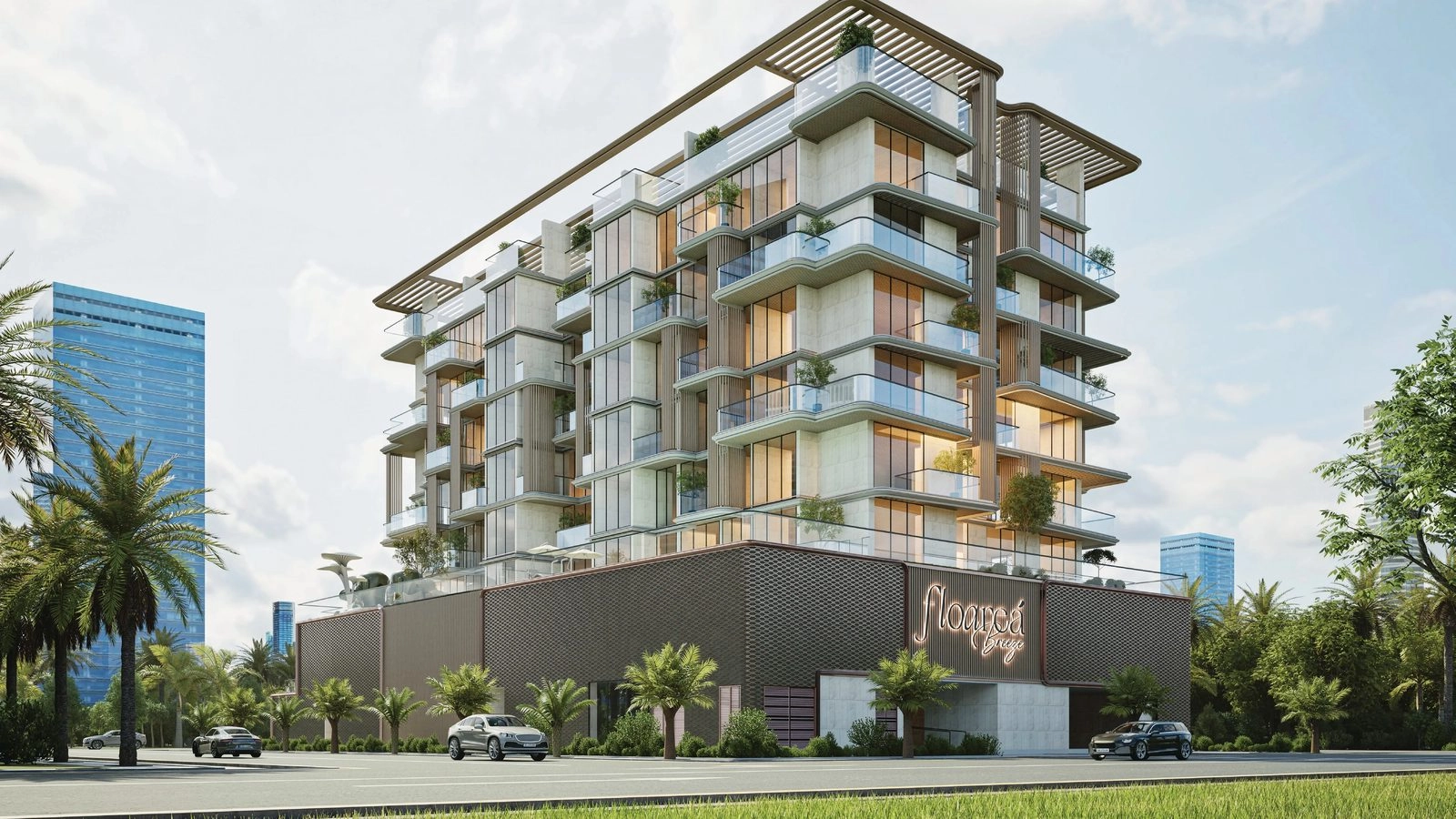 Floarea Breeze — Balcony Terraces | Profound Properties, Dubai