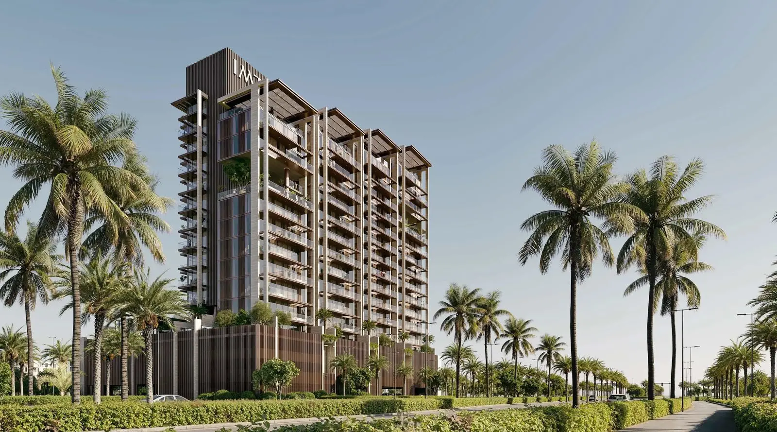 Terraced Waterfront Residences on Dubai Islands