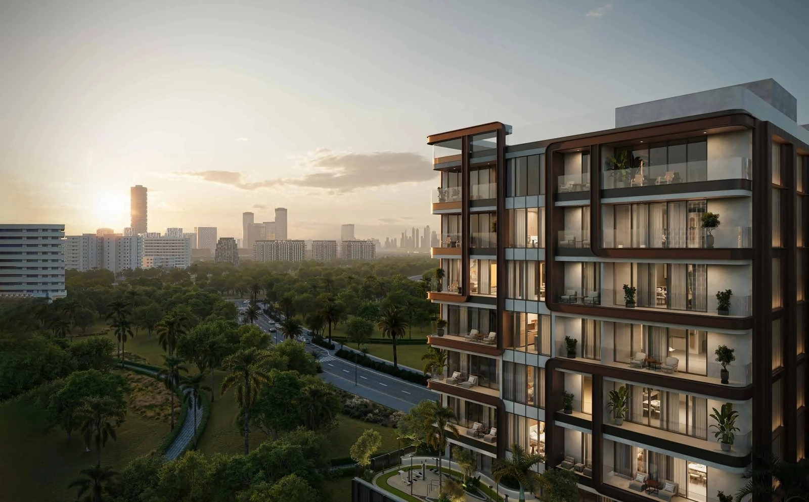 Enchante — Tree Canopy View | Profound Properties, Dubai