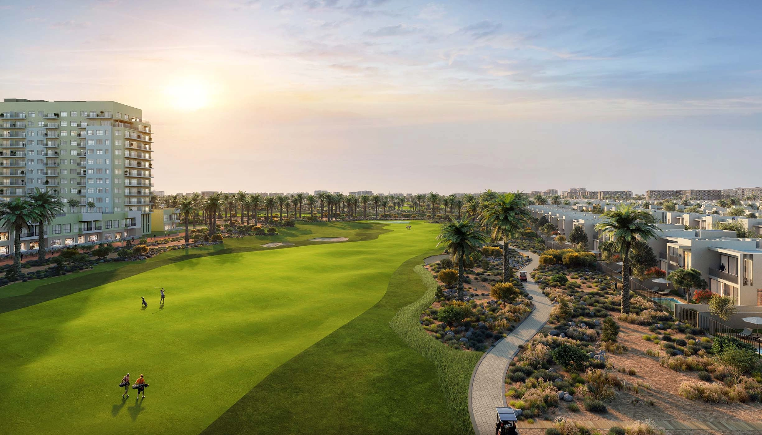 Golf Verge — 🌅 Sunset Over Fairways | Profound Properties, Dubai