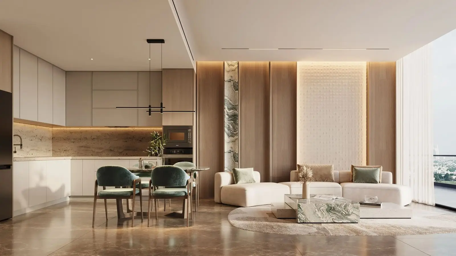 1 and 2 Bedroom Apartments in Al Warsan, Dubai