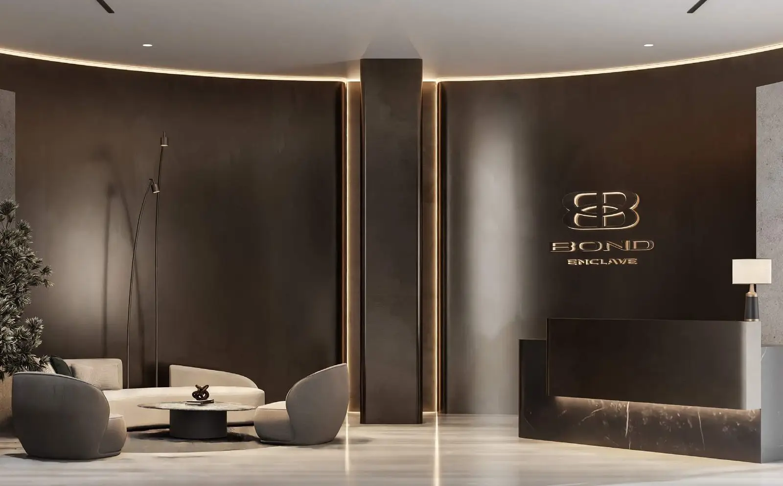Infinity Pool, Clubhouses and Padel at Bond Enclave