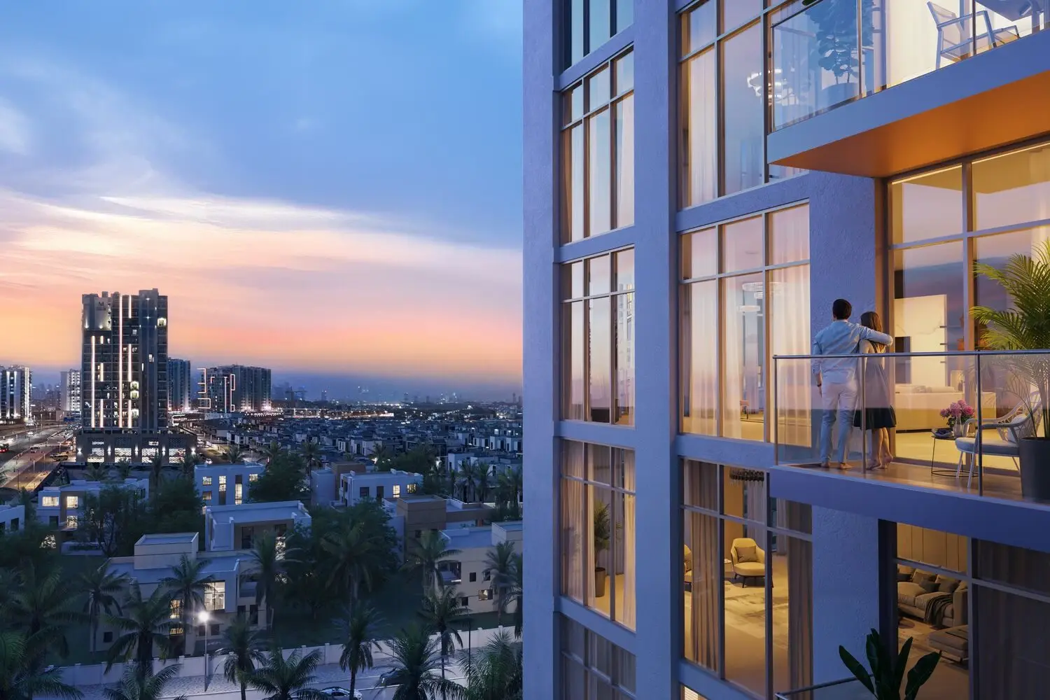Al Furjan Location, Metro Links and Drive Times
