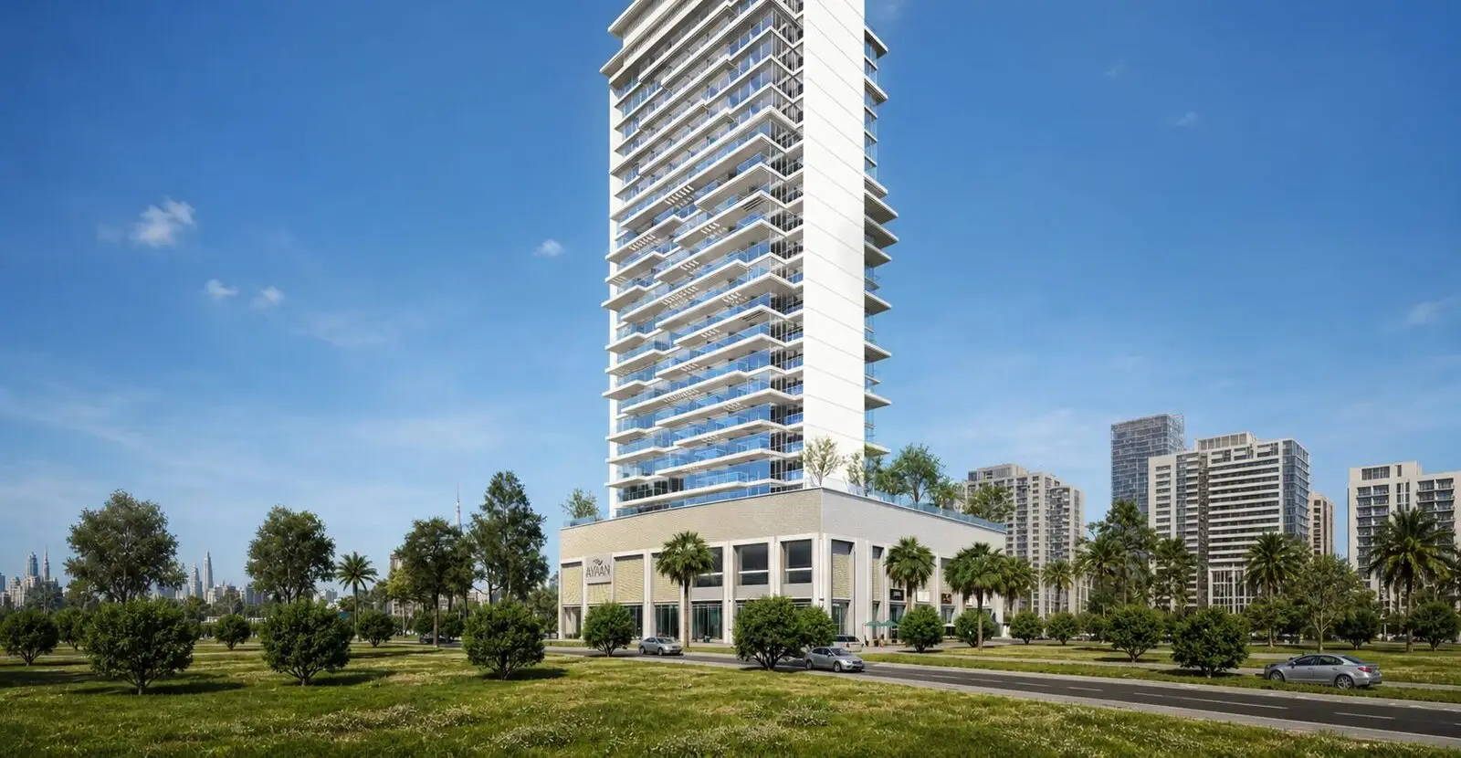 A Mixed-Use Lagoon Tower in Bukadra, Dubai