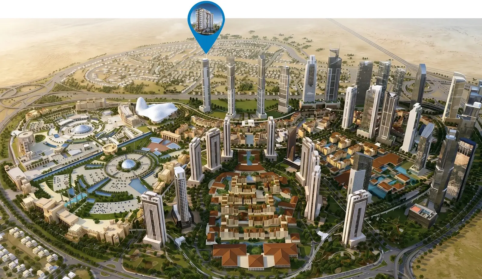 Majan Location Beside Al Barari and Dubailand
