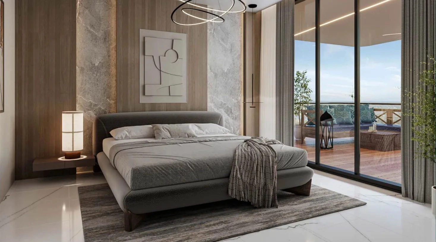 Milos — Terrace | Profound Properties, Dubai