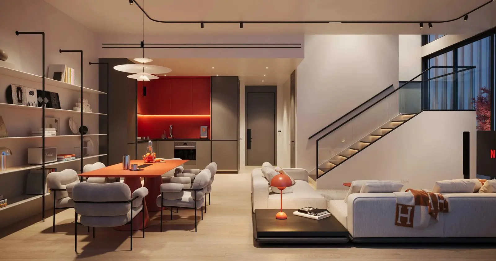 Terrace-Pool Duplexes and Apartments on Dubai Islands