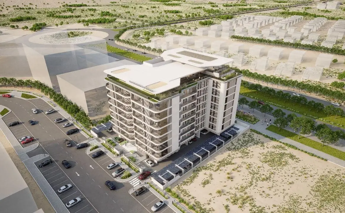 A 10,200 Sq Ft Rooftop Amenity Deck in Dubai South