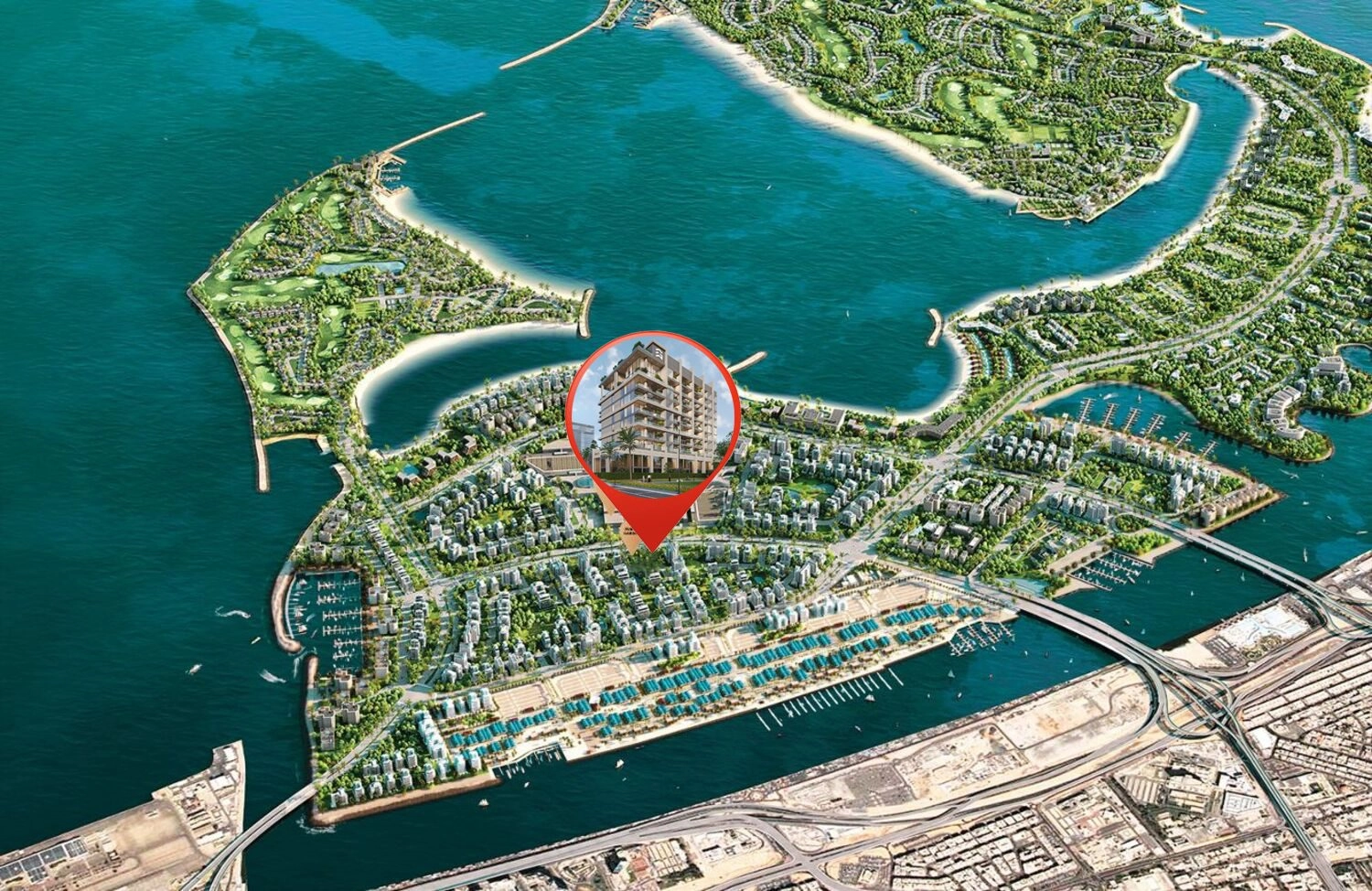 Firoza — Island Setting | Profound Properties, Dubai