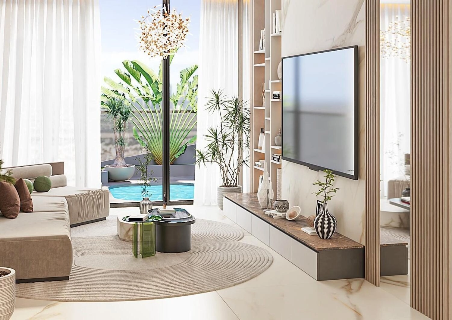 I'Sola Bella — Pool Outlook | Profound Properties, Dubai