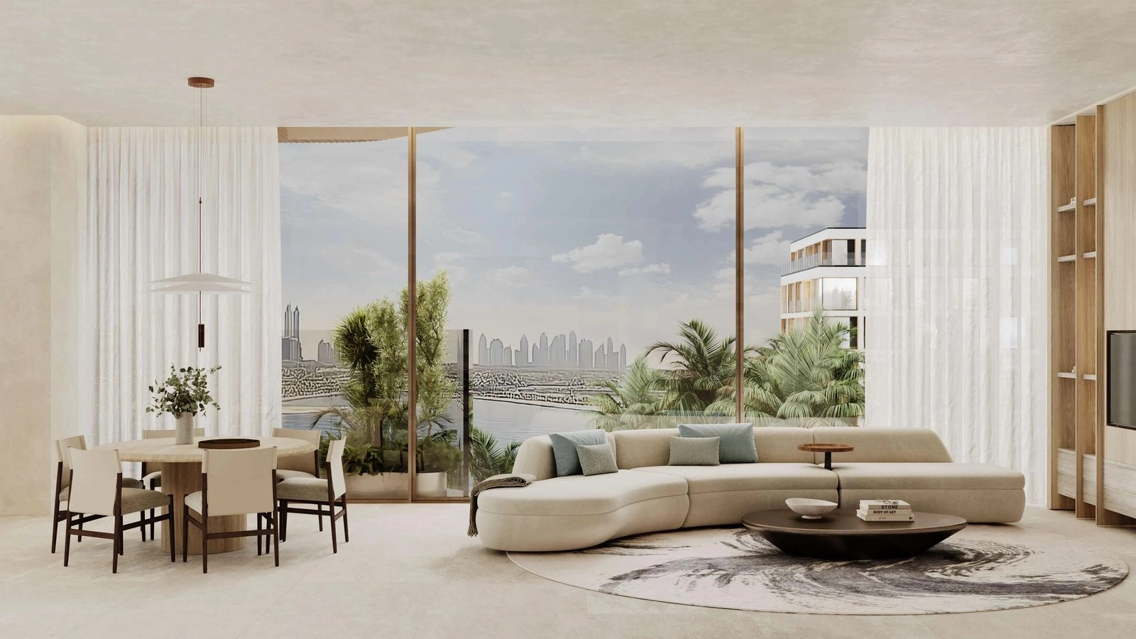 Helvetia Marine — Balcony View | Profound Properties, Dubai