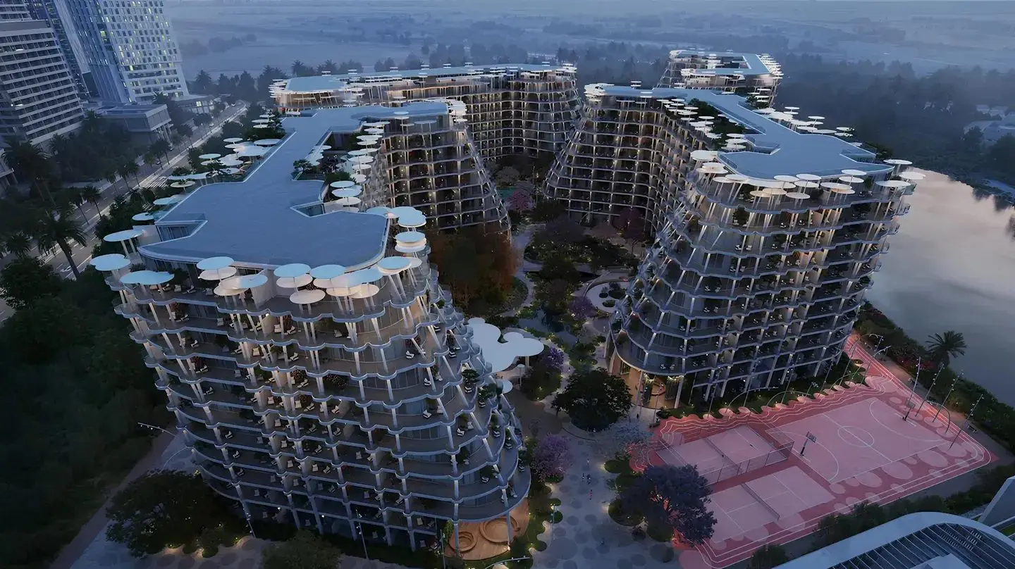 Falcon City Location in the Dubailand Corridor