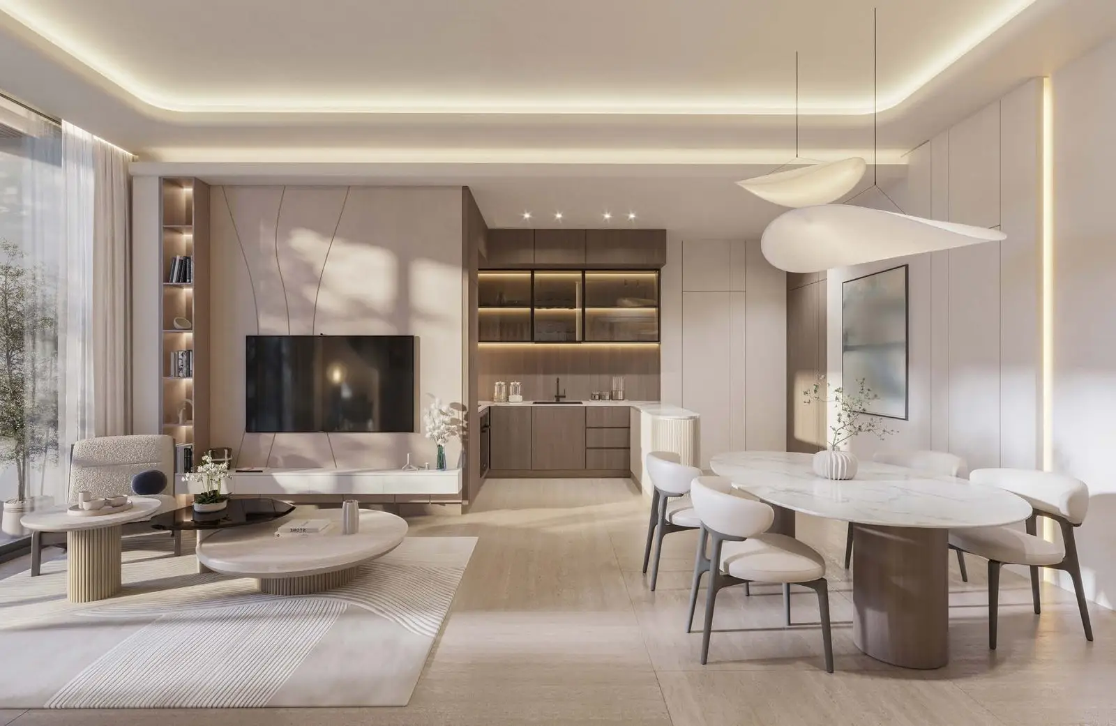 Furnished 1 and 3 Bedroom Apartments in Al Jaddaf