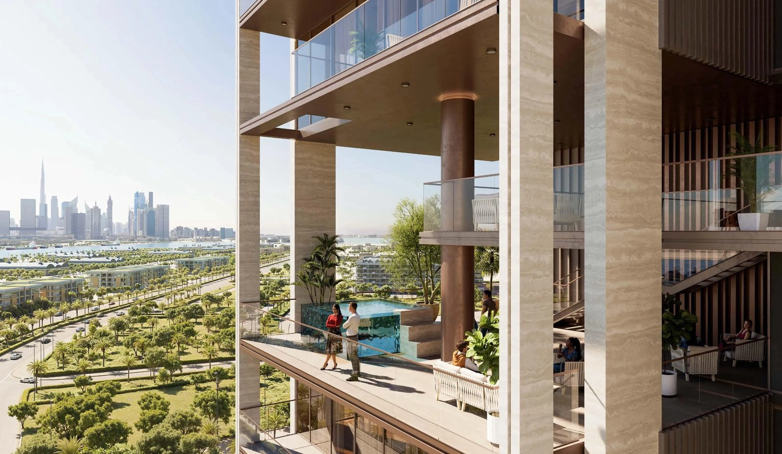 Sea Cliff — Terrace View | Profound Properties, Dubai