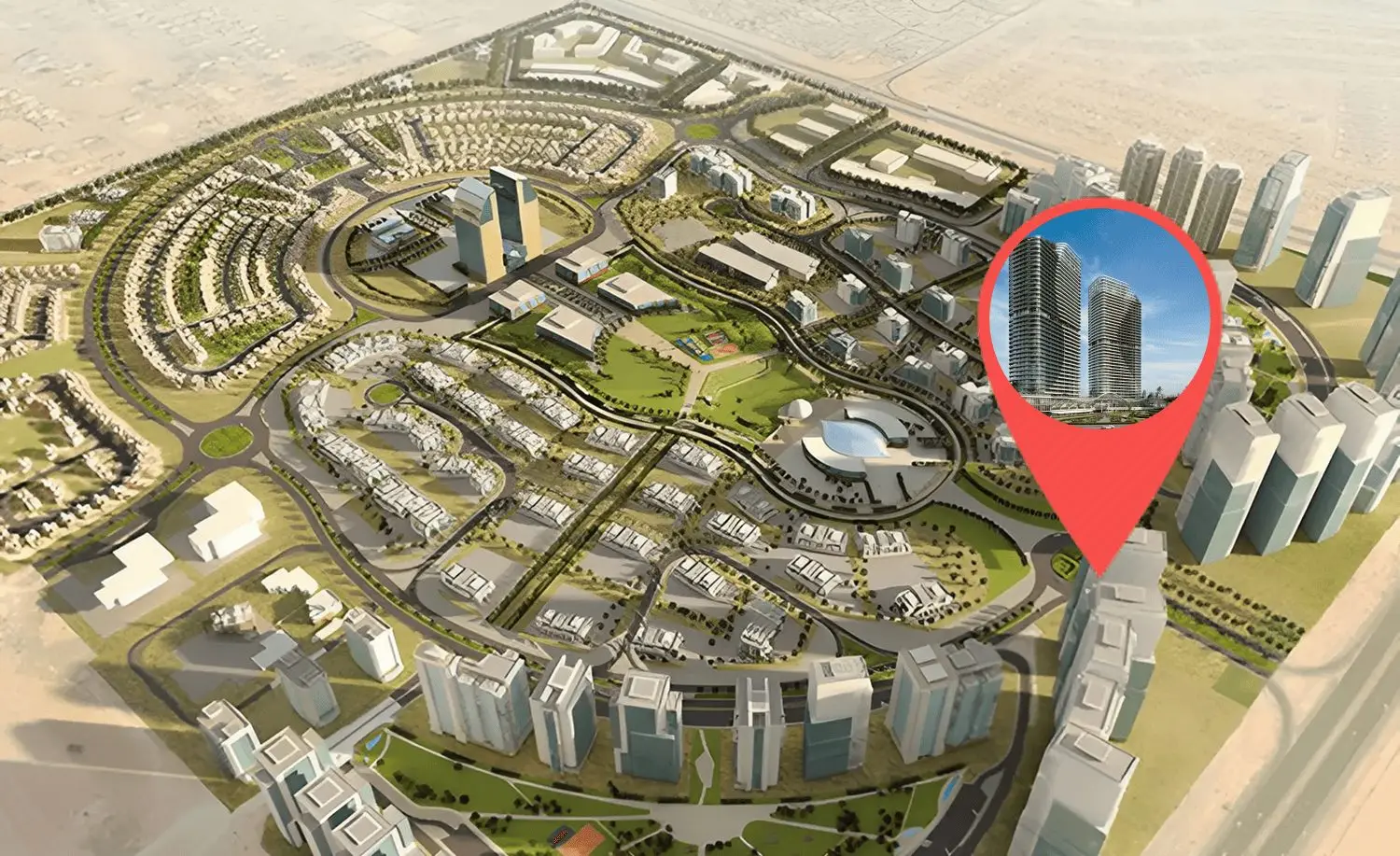 Sky Hills Astra — Master Plan Community | Profound Properties, Dubai