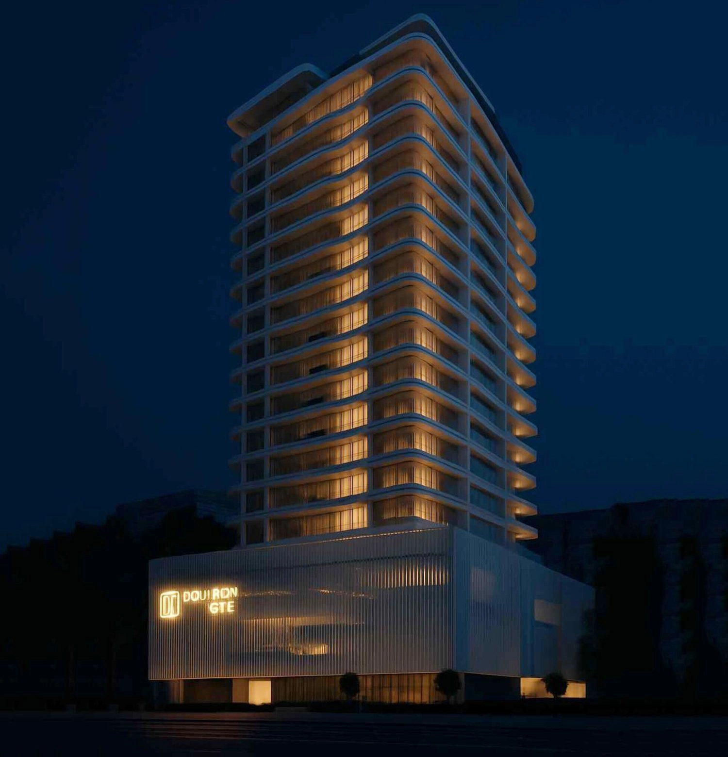 SquareX One — Wraparound Balconies | Profound Properties, Dubai