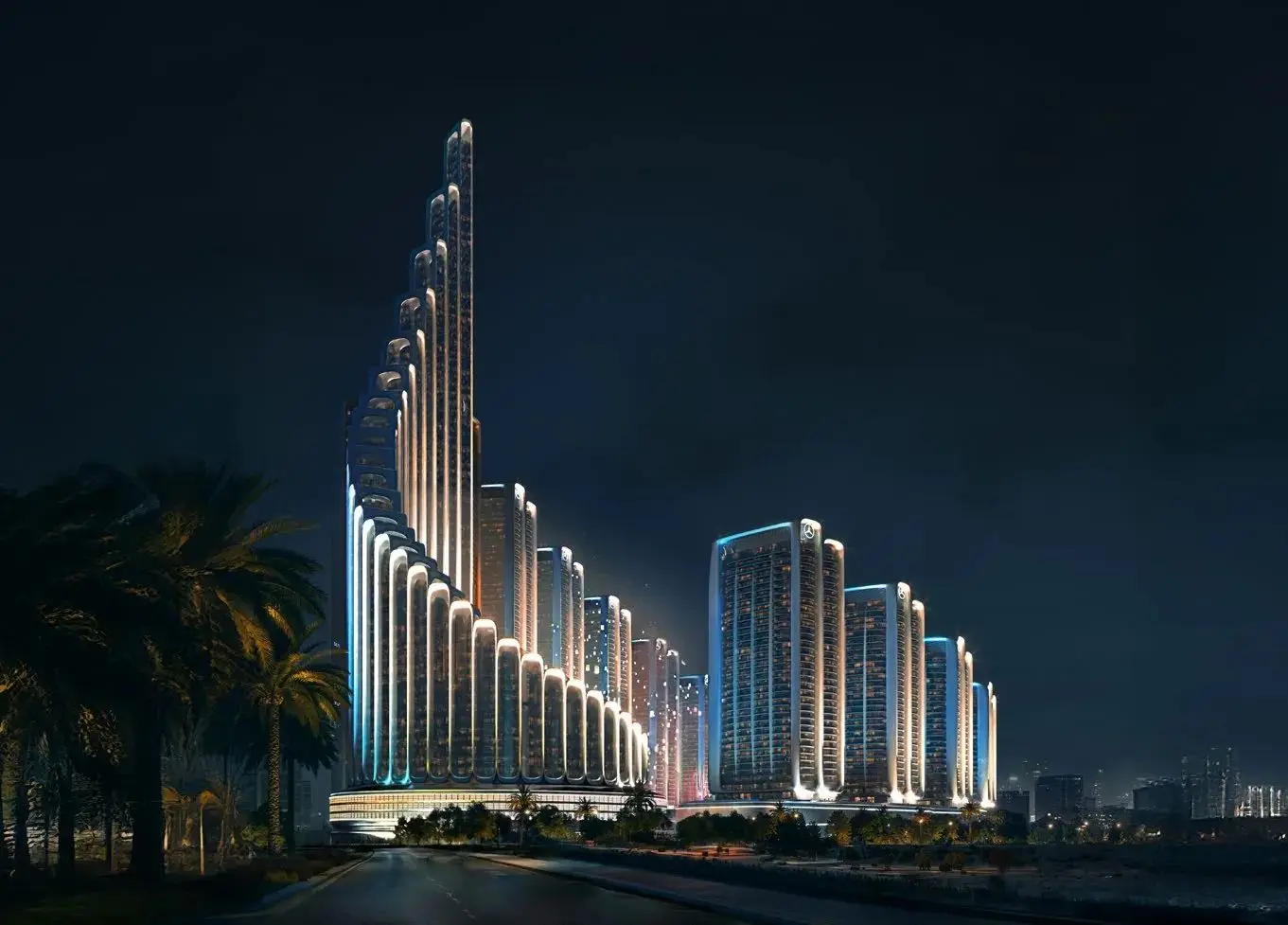 Mercedes-Benz Branded Tower in Nad Al Sheba