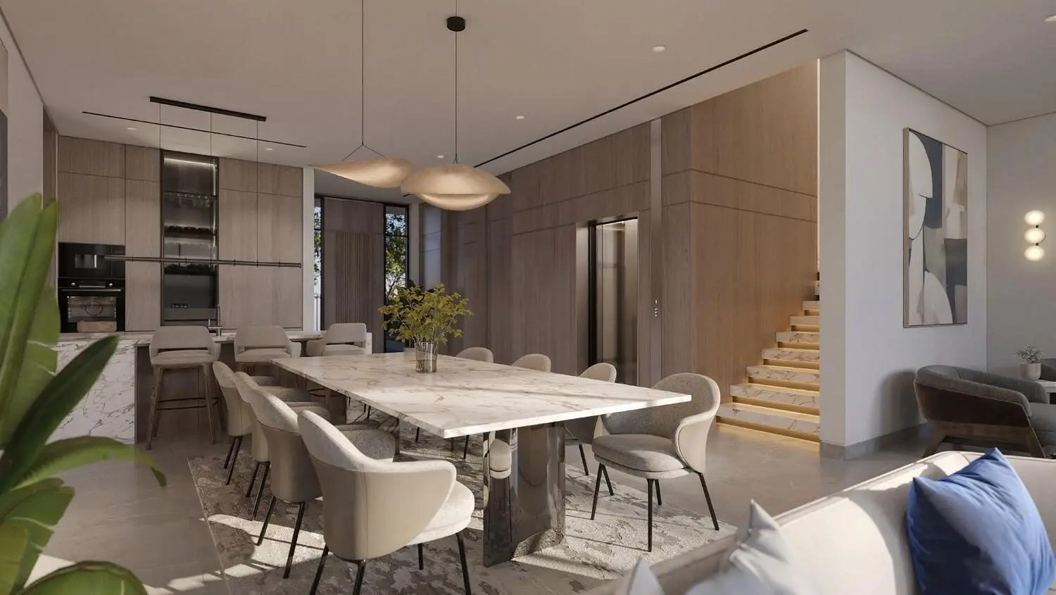Three and Four Bedroom Villas and Townhouses
