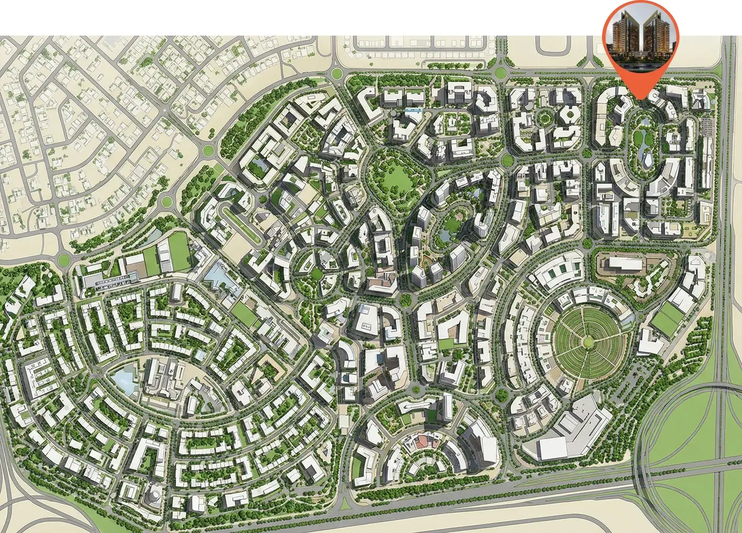 Butterfly Towers — Master Plan Community | Profound Properties, Dubai
