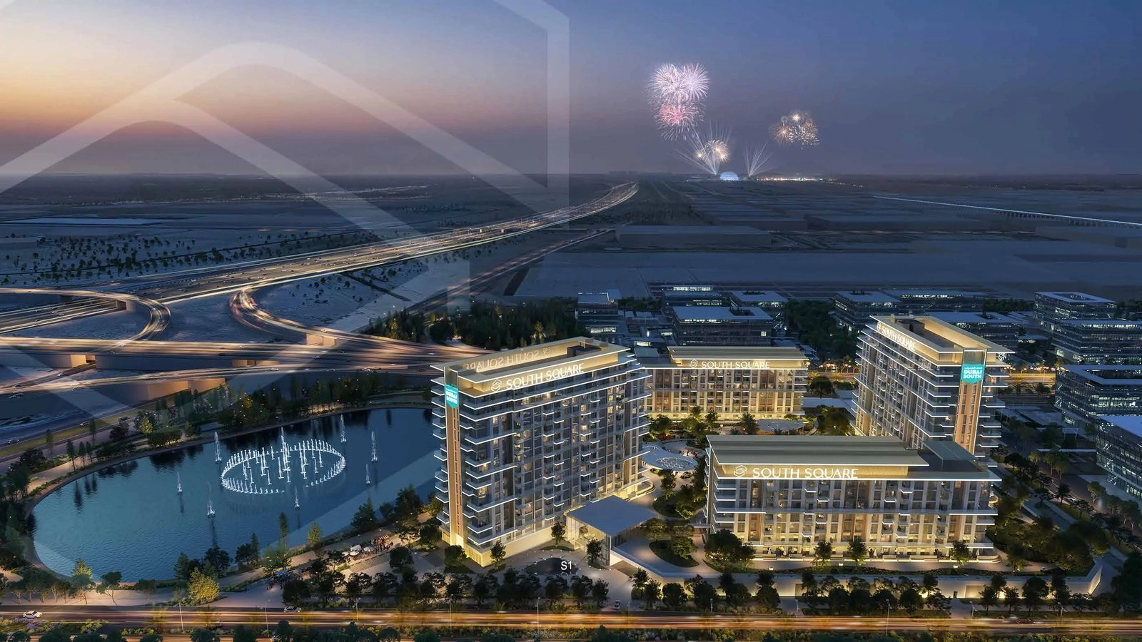 South Square Tower S1 — Lake View | Profound Properties, Dubai