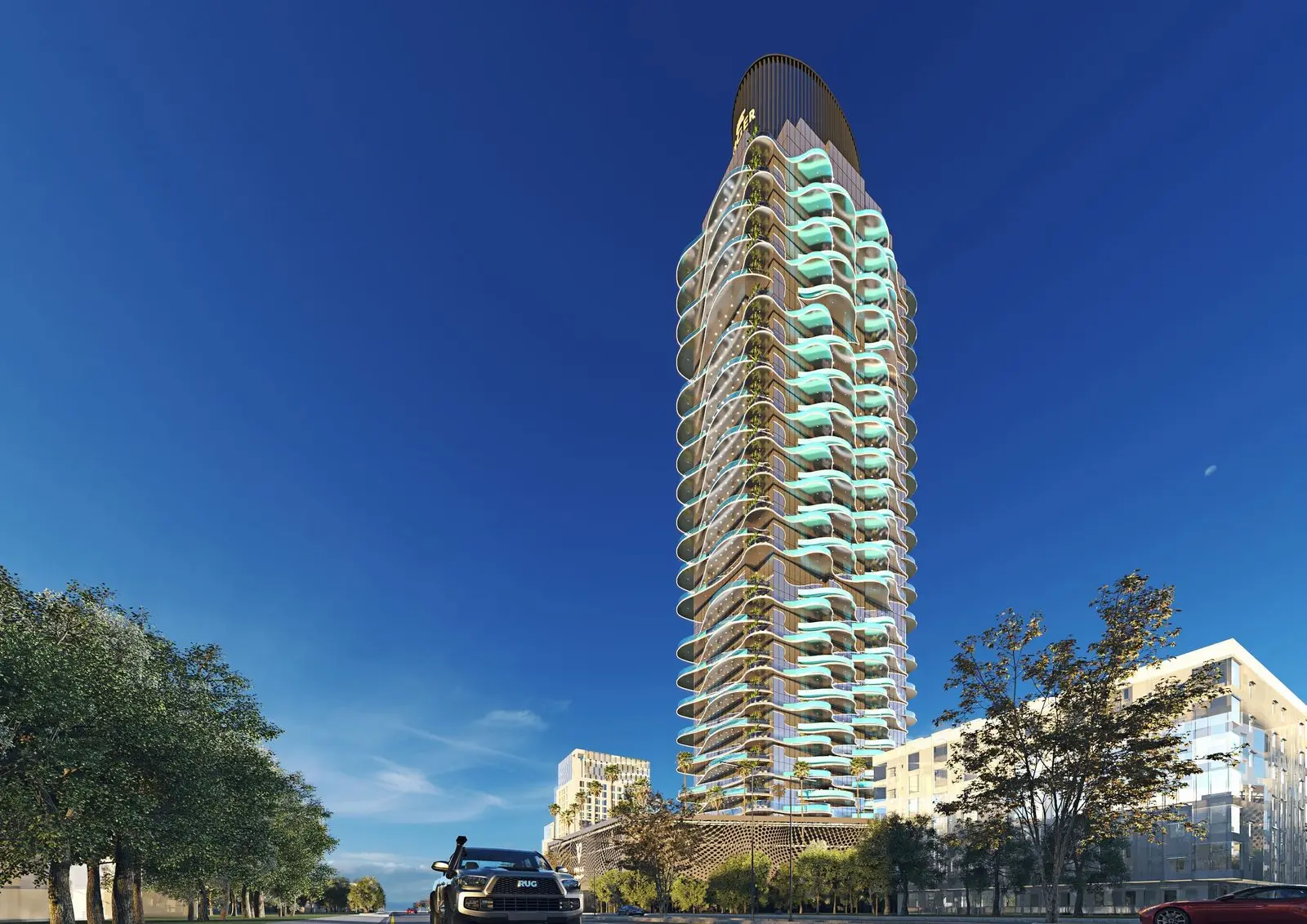 JVT Location on Al Khail Road for Volga Tower