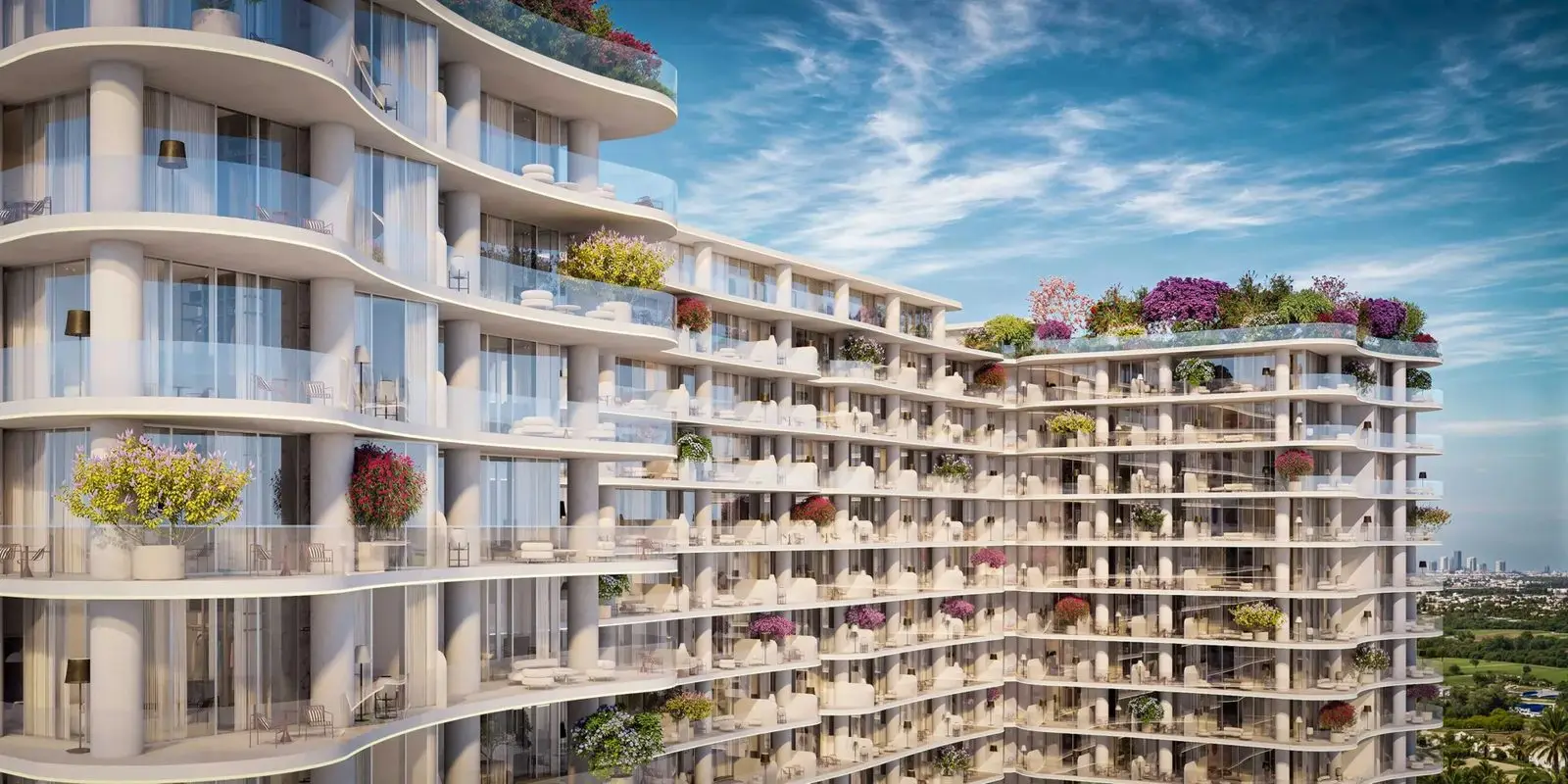 A Wave-Fronted Mixed-Use Tower in Dubailand
