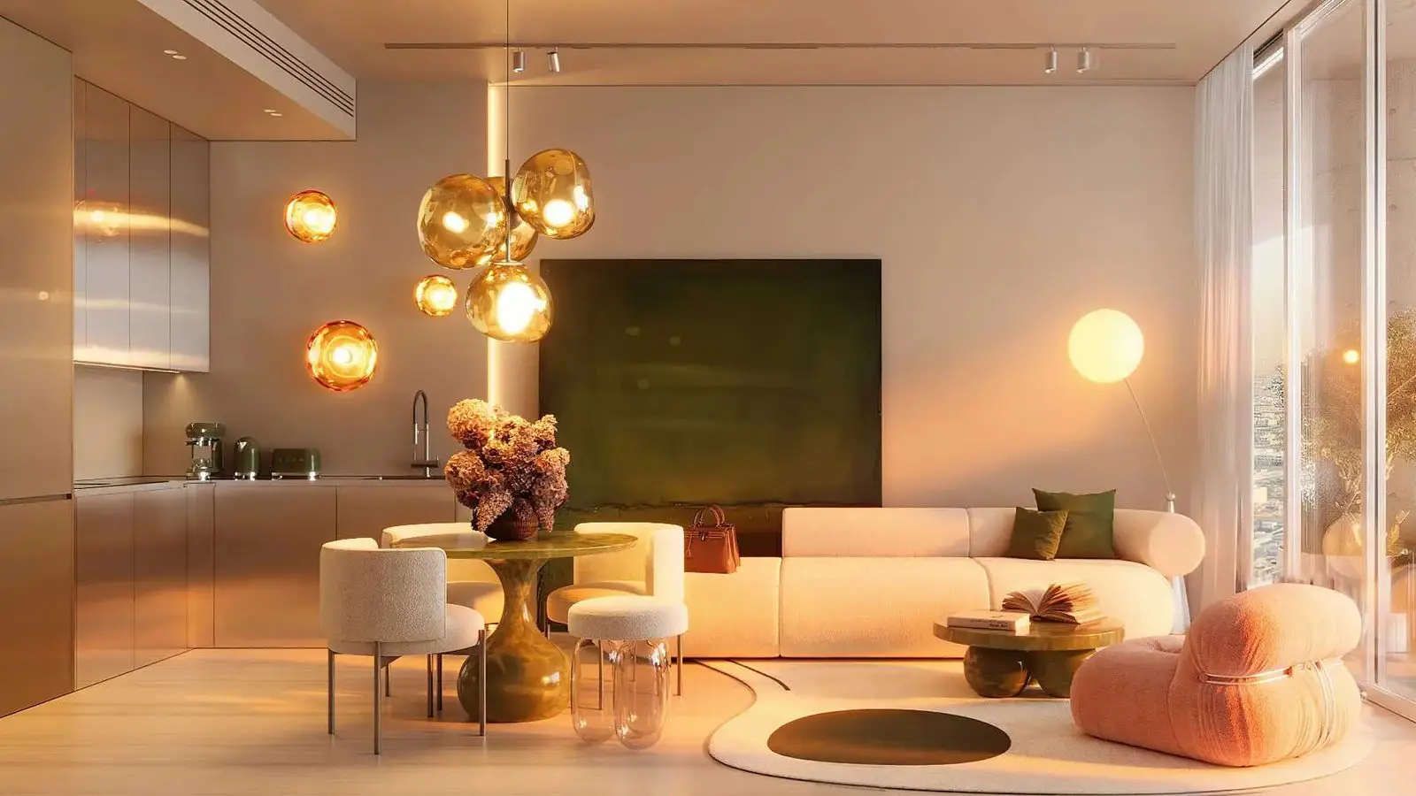 Studio, 1 and 2 Bedroom Apartments in DLRC